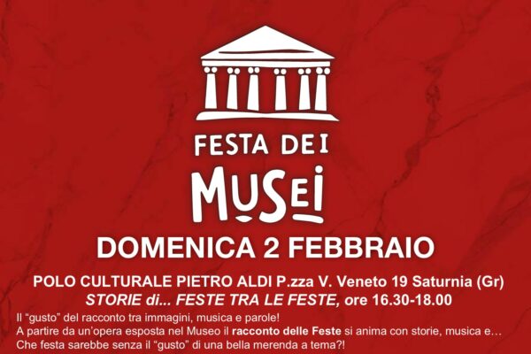 Festa dei Musei - 2 febbraio